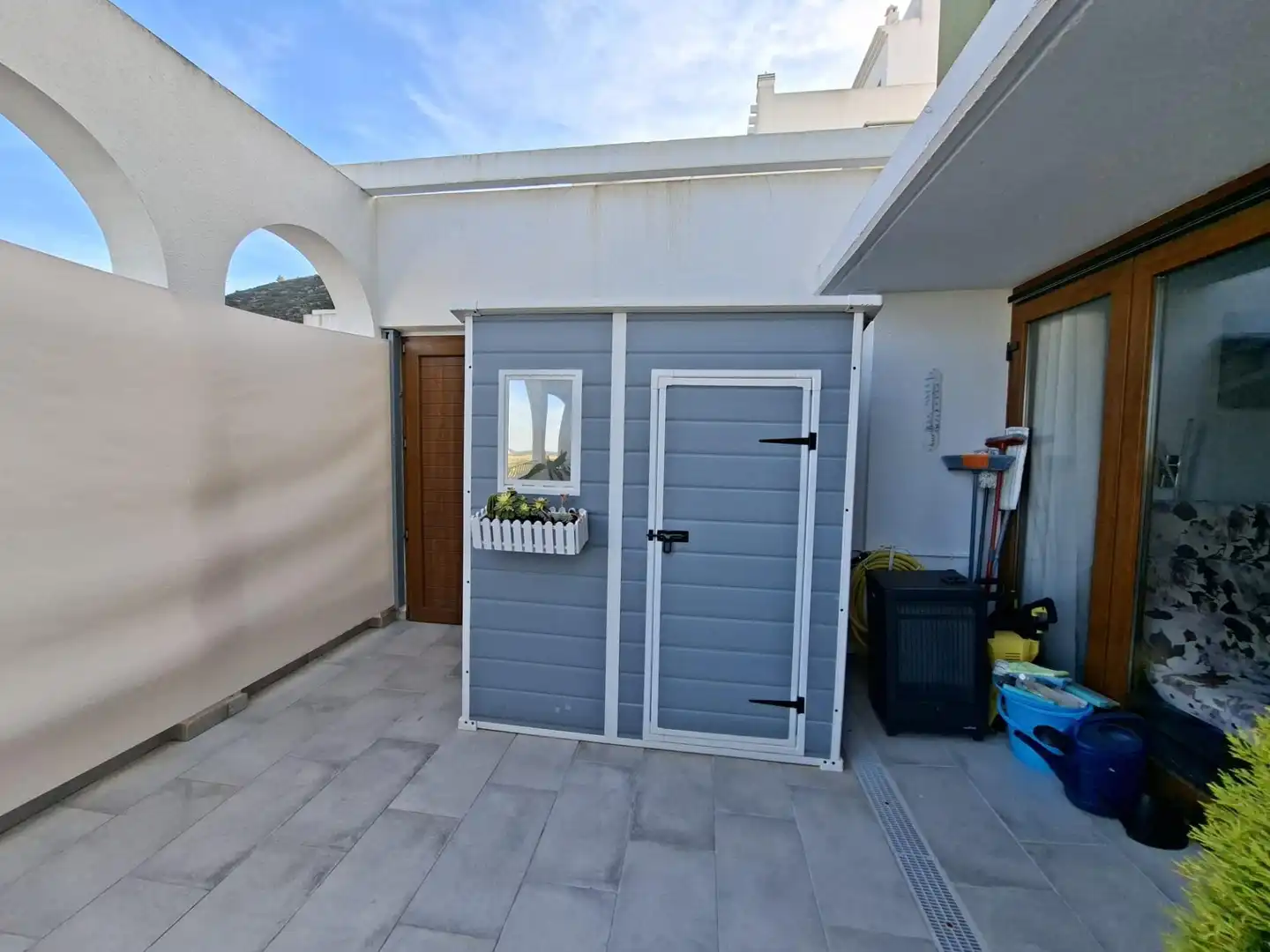 Balcony of Flat for sale in Xeresa  with Air Conditioner, Heating and Private garden