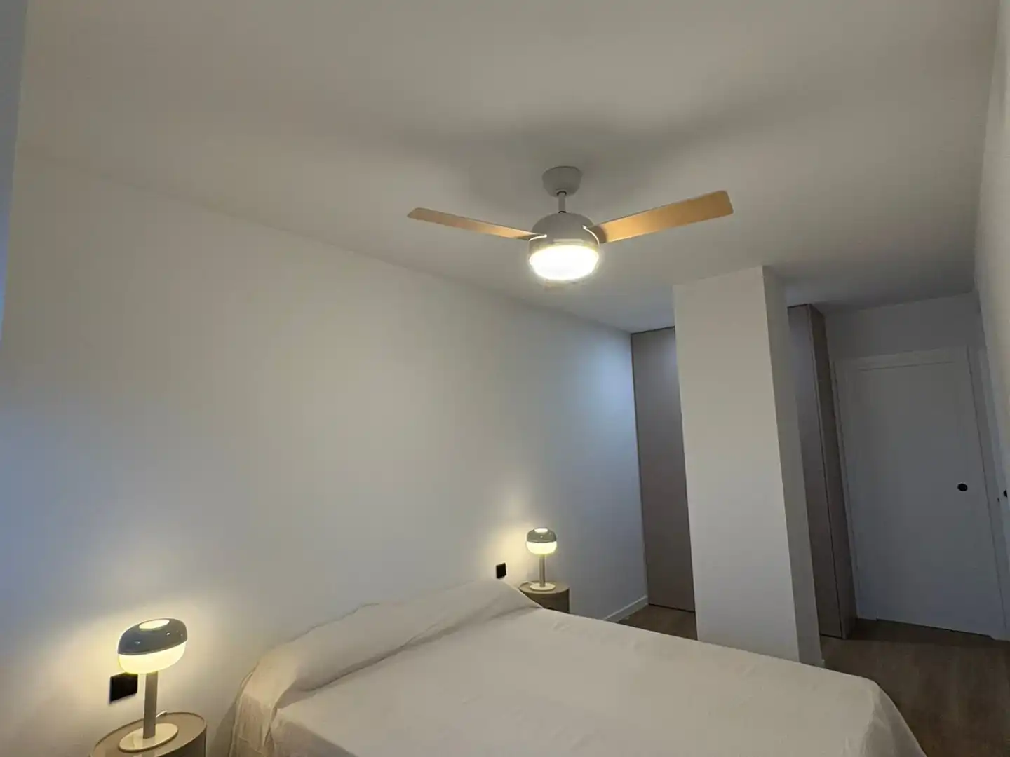 Schlafzimmer von Wohnung zur Miete in Murcia mit Klimaanlage, Heizung und Terrasse