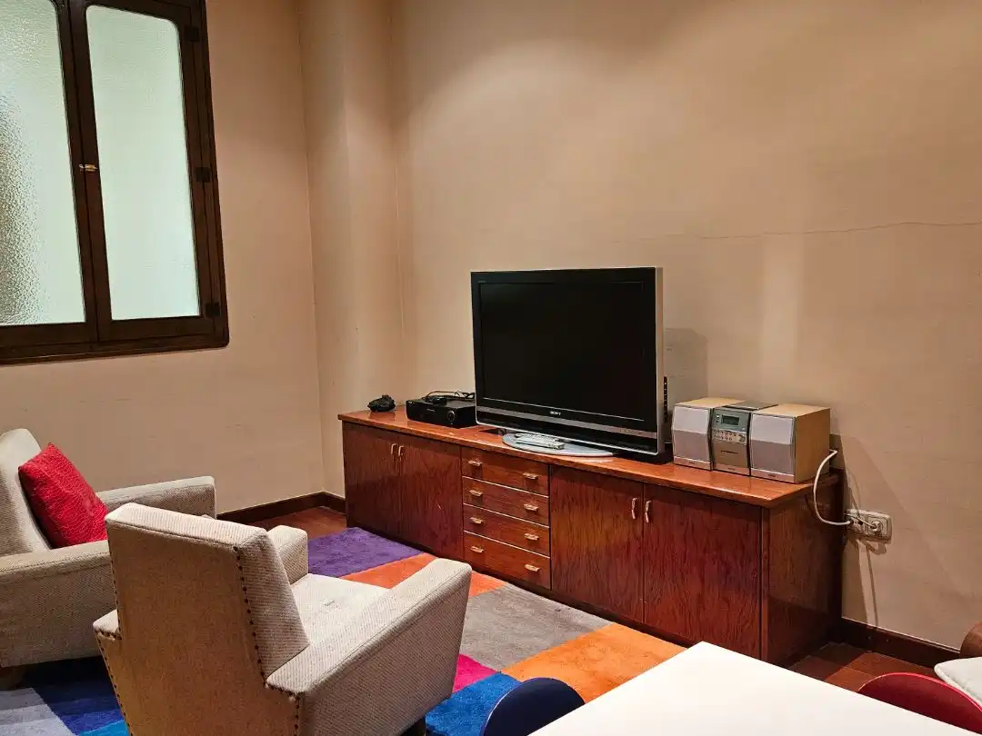 Sala d'estar de Casa o xalet en venda en Terrassa amb Aire condicionat, Terrassa i Balcó