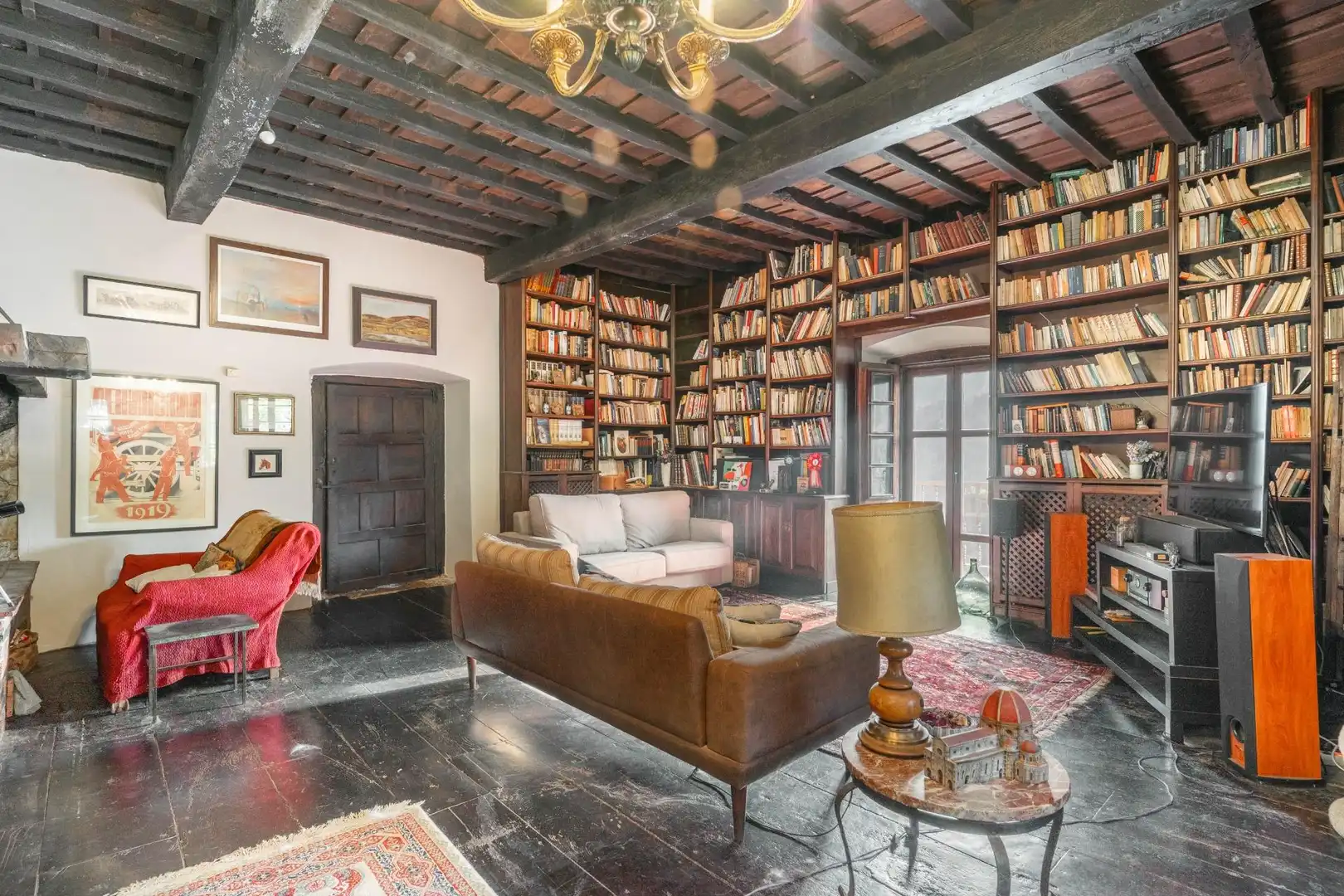 Sala de estar de Casa o chalet en venta en Proaza con Calefacción, Jardín privado y Terraza