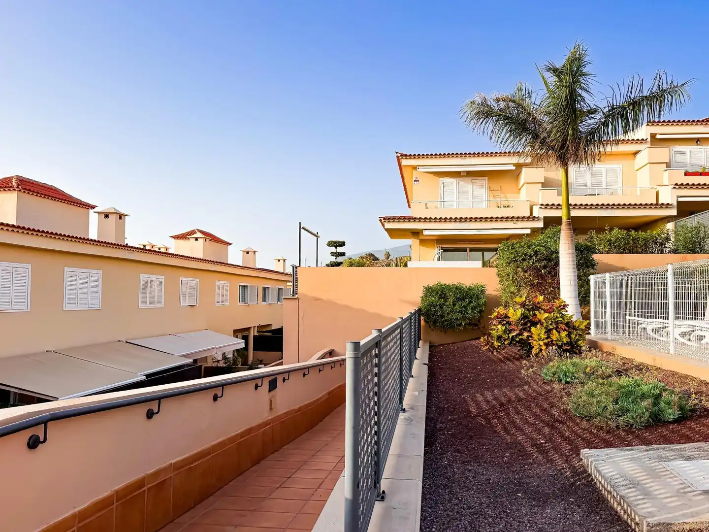 Exterior view of Houses for sale in Santiago del Teide  with Air Conditioner, Private garden and Terrace