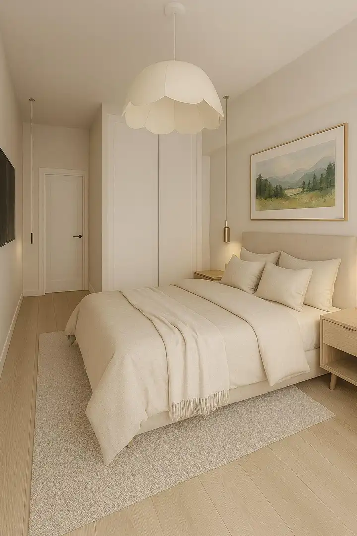 Schlafzimmer von Erdgeschoss zum Verkauf in Piélagos mit Heizung, Privatgarten und Terrasse