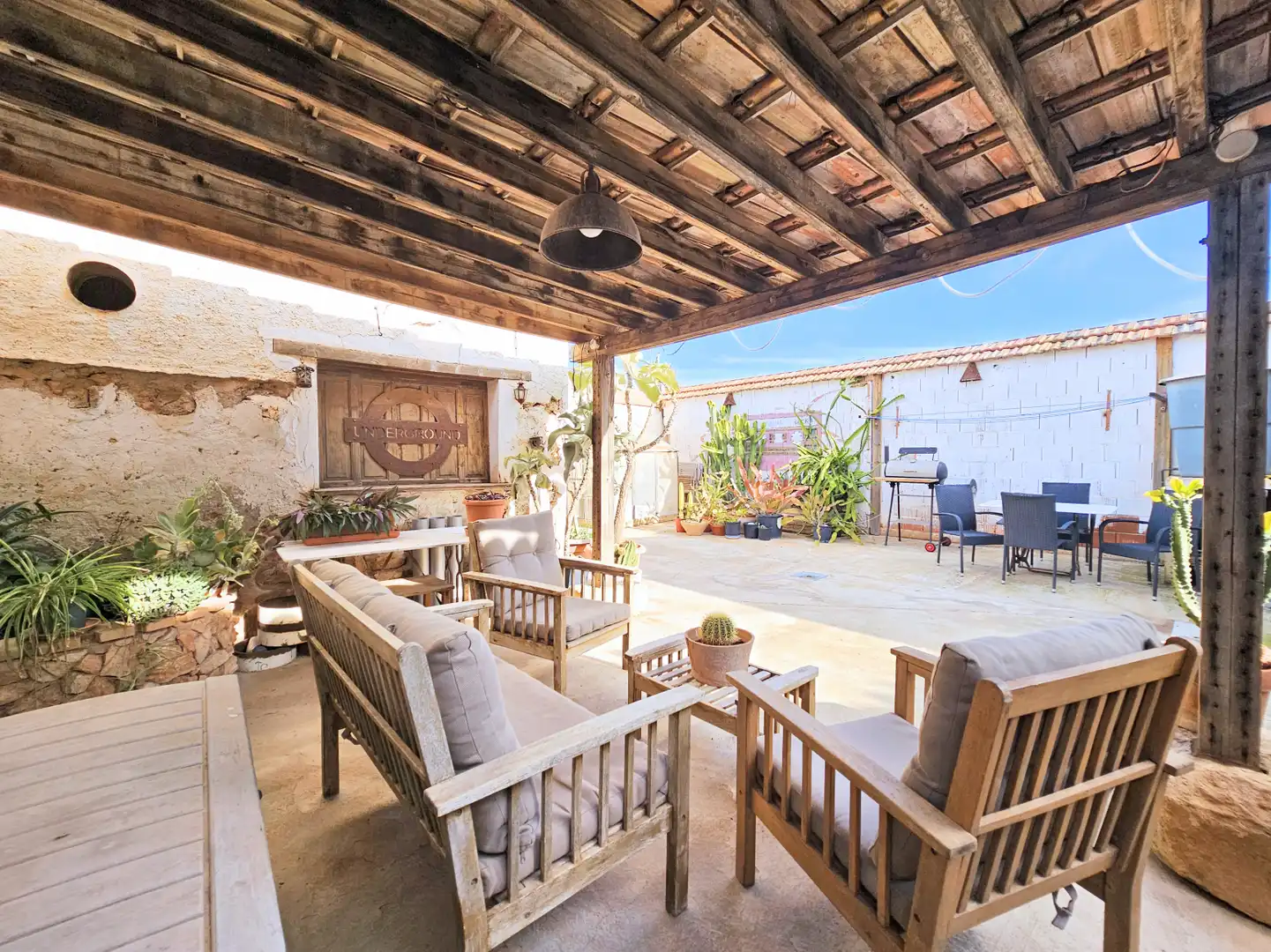 Terraza de Casa o chalet en venta en Cartagena con Jardín privado, Terraza y Trastero