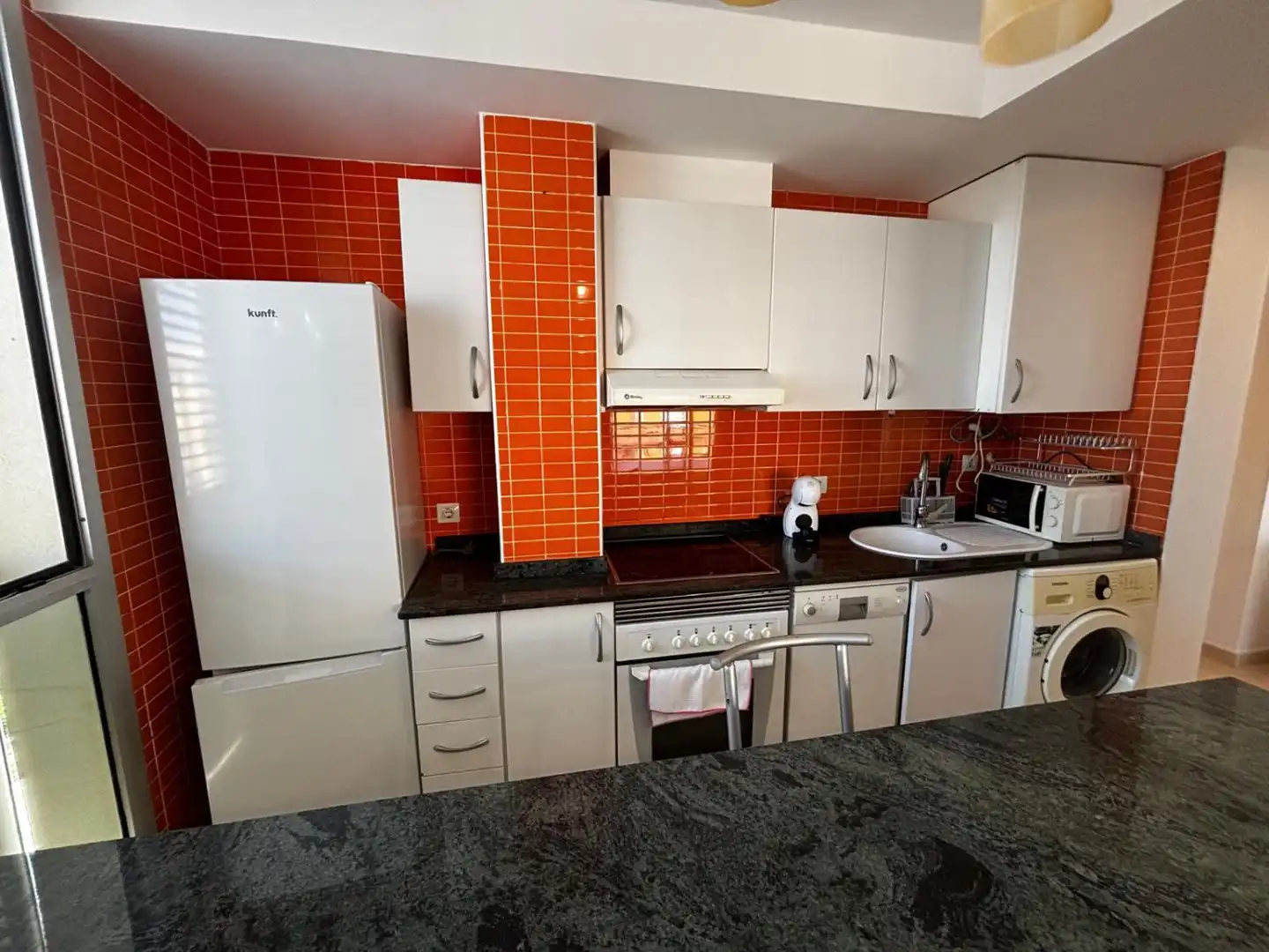 Cocina de Apartamento en venta en Moncofa con Aire acondicionado, Calefacción y Terraza
