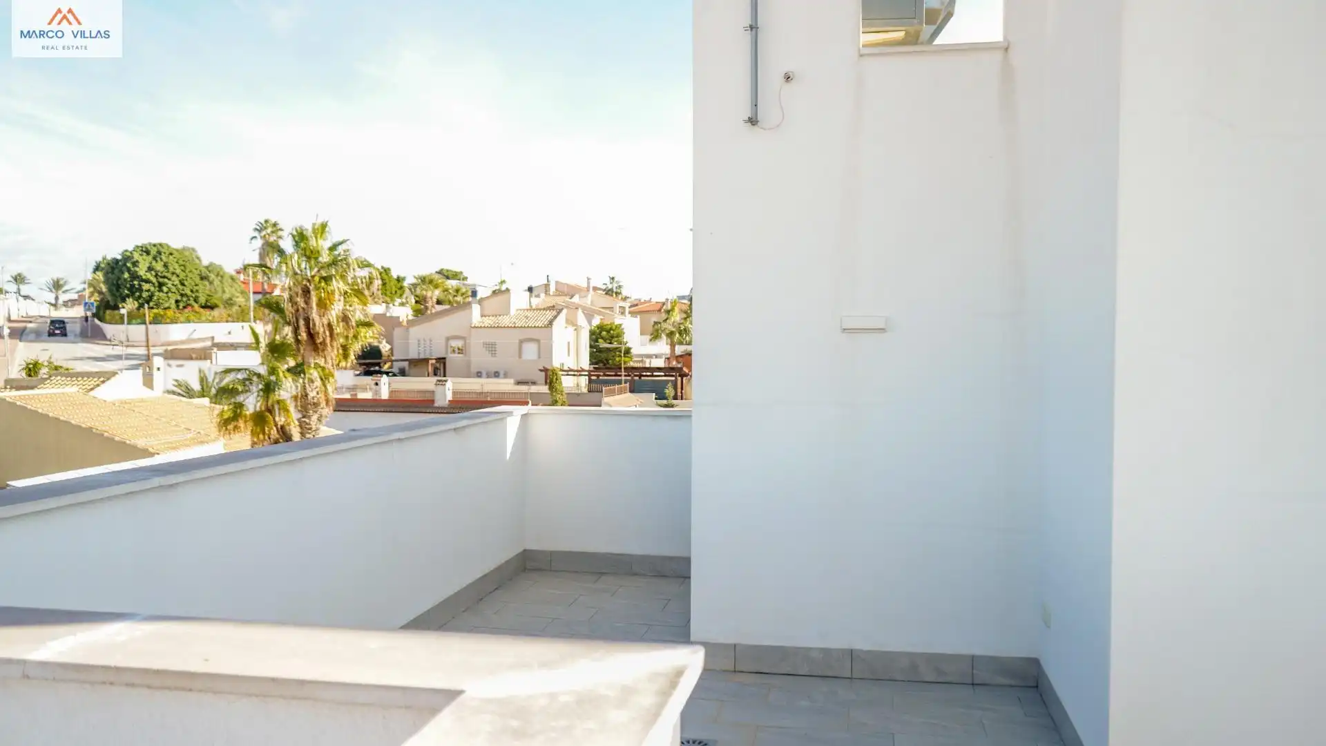 Terraza de Casa o chalet en venta en San Fulgencio con Aire acondicionado, Jardín privado y Piscina