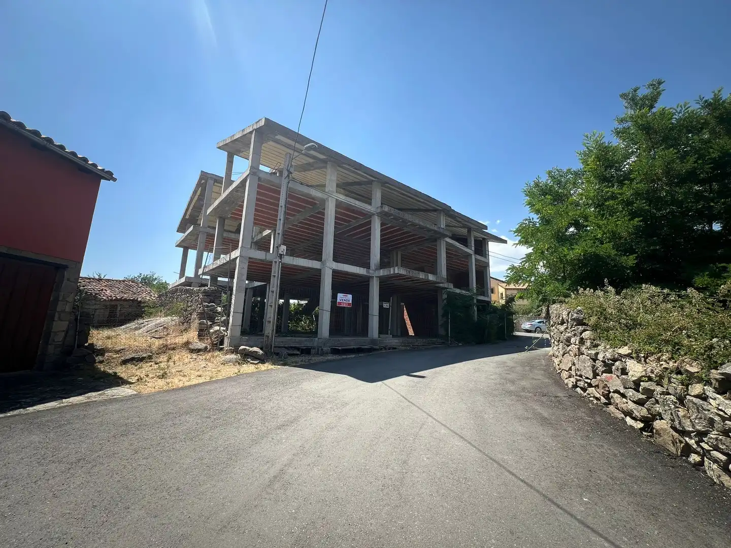 Vista exterior de Residencial en venta en Navarredonda de Gredos