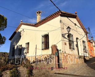 Exterior view of House or chalet for sale in Sant Quirze Safaja  with Private garden and Alarm