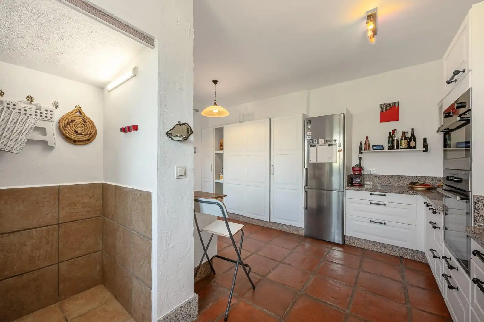 Cuina de Casa o xalet en venda en Mijas amb Aire condicionat, Calefacció i Jardí privat