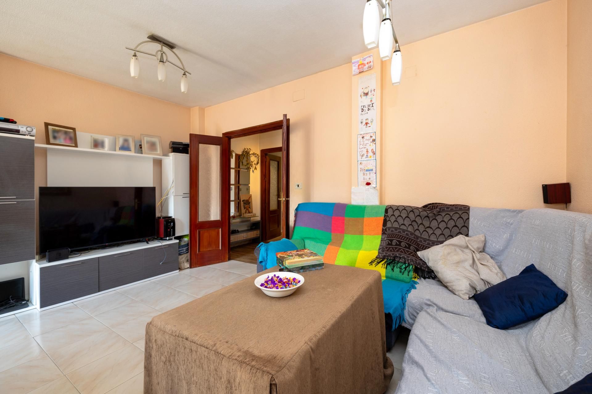 Living room of Apartment for sale in Armilla  with Air Conditioner and Terrace