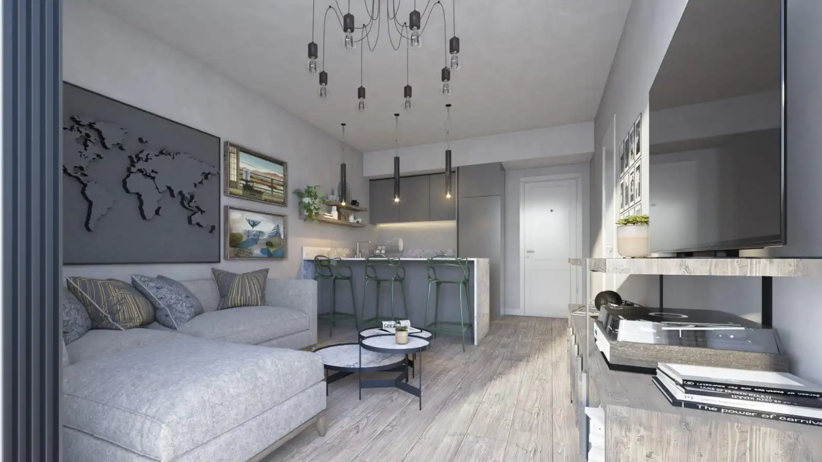Living room of Flat for sale in Mijas  with Air Conditioner, Heating and Terrace