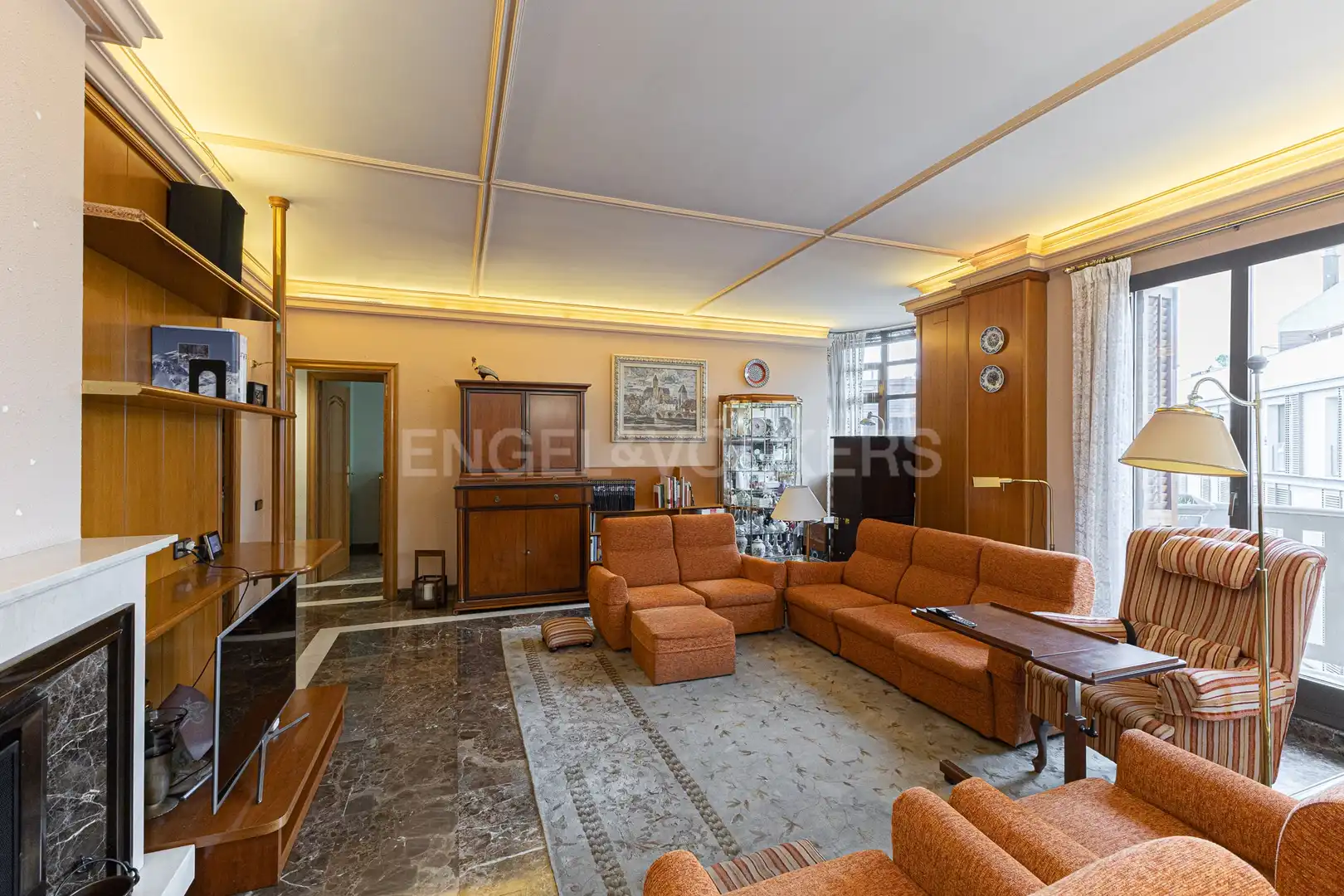 Sala d'estar de Àtic en venda en Barcelona amb Aire condicionat, Calefacció i Terrassa