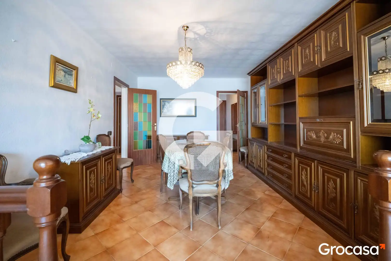 Dining room of Flat for sale in Mataró  with Oven and Balcony