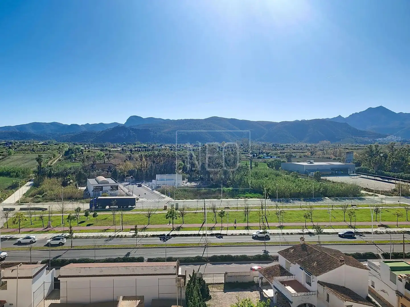 Vista exterior de Pis en venda en Gandia amb Jardí privat, Terrassa i Traster