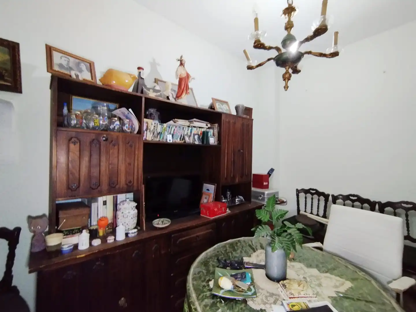 Sala d'estar de Pis en venda en Argamasilla de Alba amb Terrassa, Moblat i Balcó