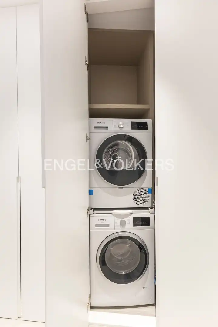 Cocina de Piso de alquiler en Madrid con Aire acondicionado, Calefacción y Amueblado