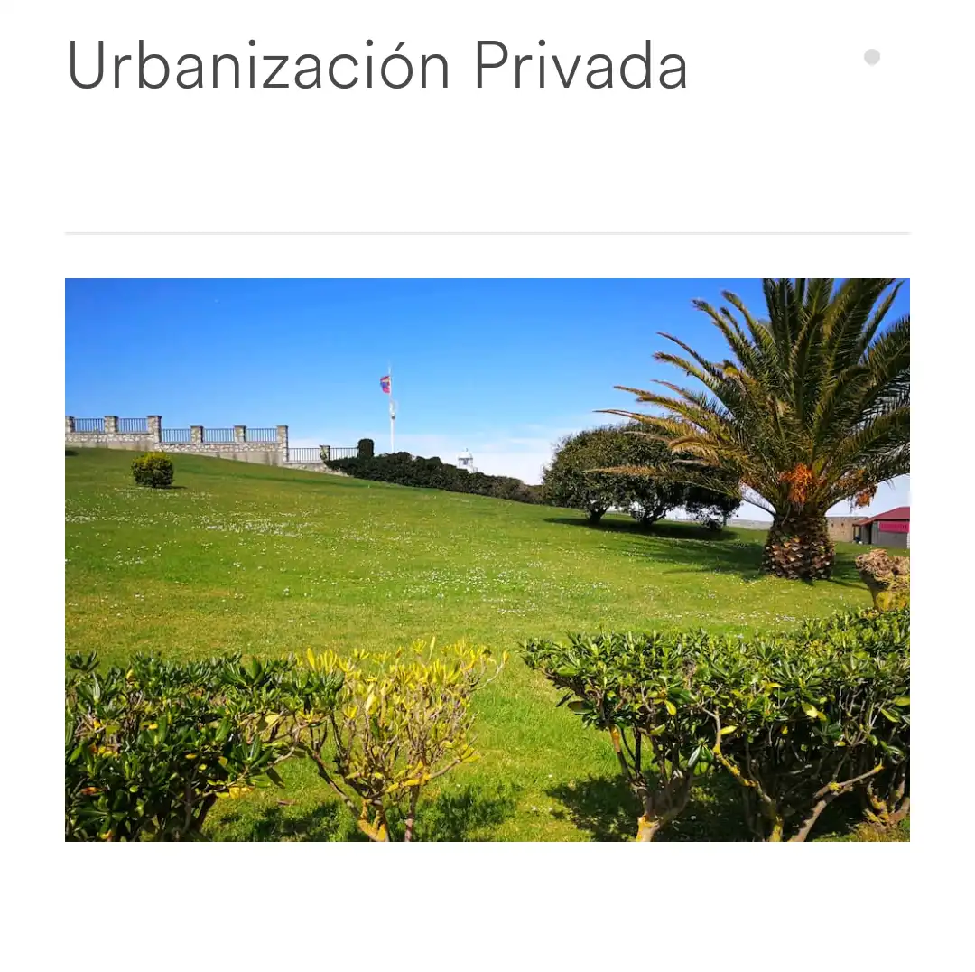 Jardín de Planta baja de alquiler en Suances con Calefacción, Terraza y Amueblado