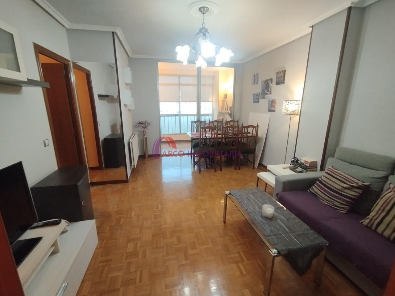 Living room of Flat for sale in Burgos Capital  with Heating and Terrace