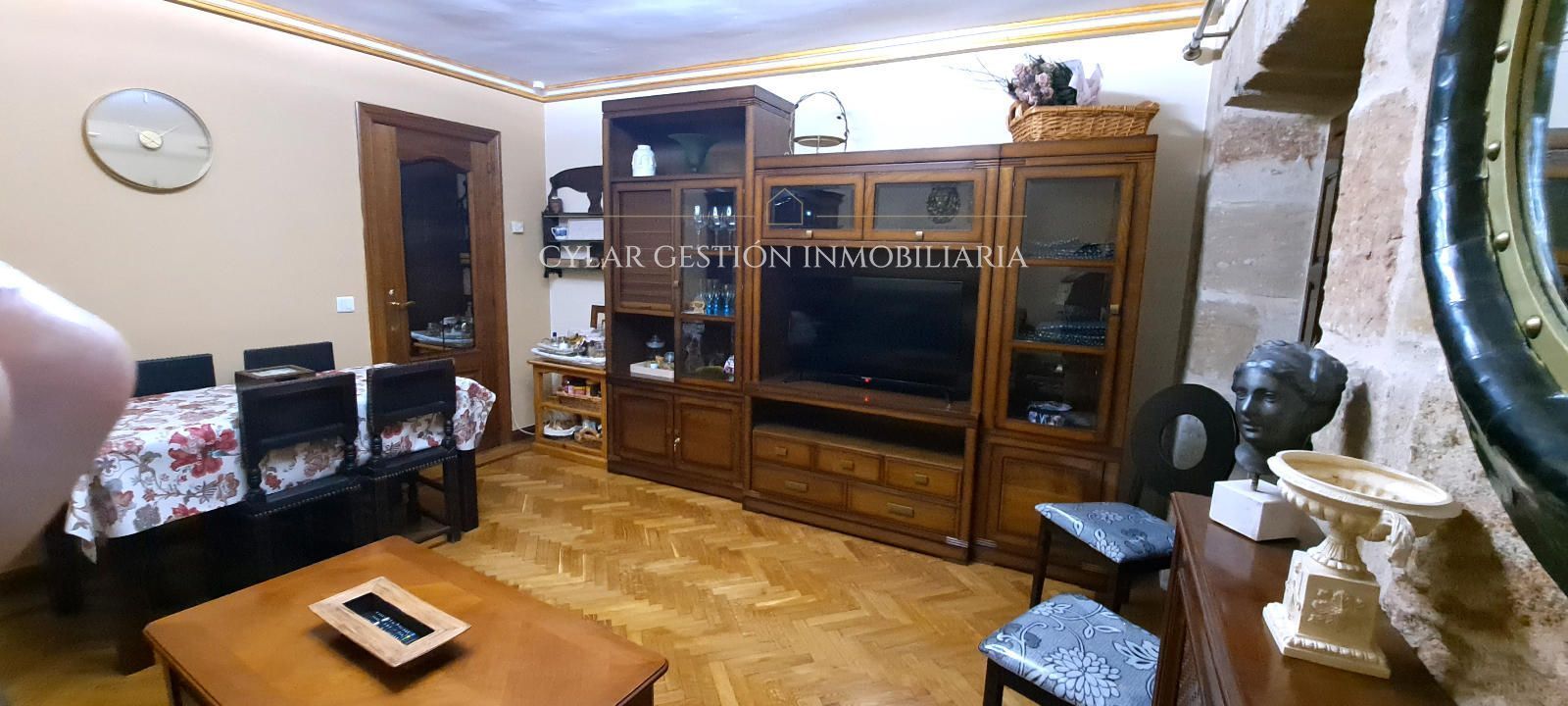 Sala d'estar de Pis de lloguer en Salamanca Capital amb Calefacció, Parquet i Terrassa