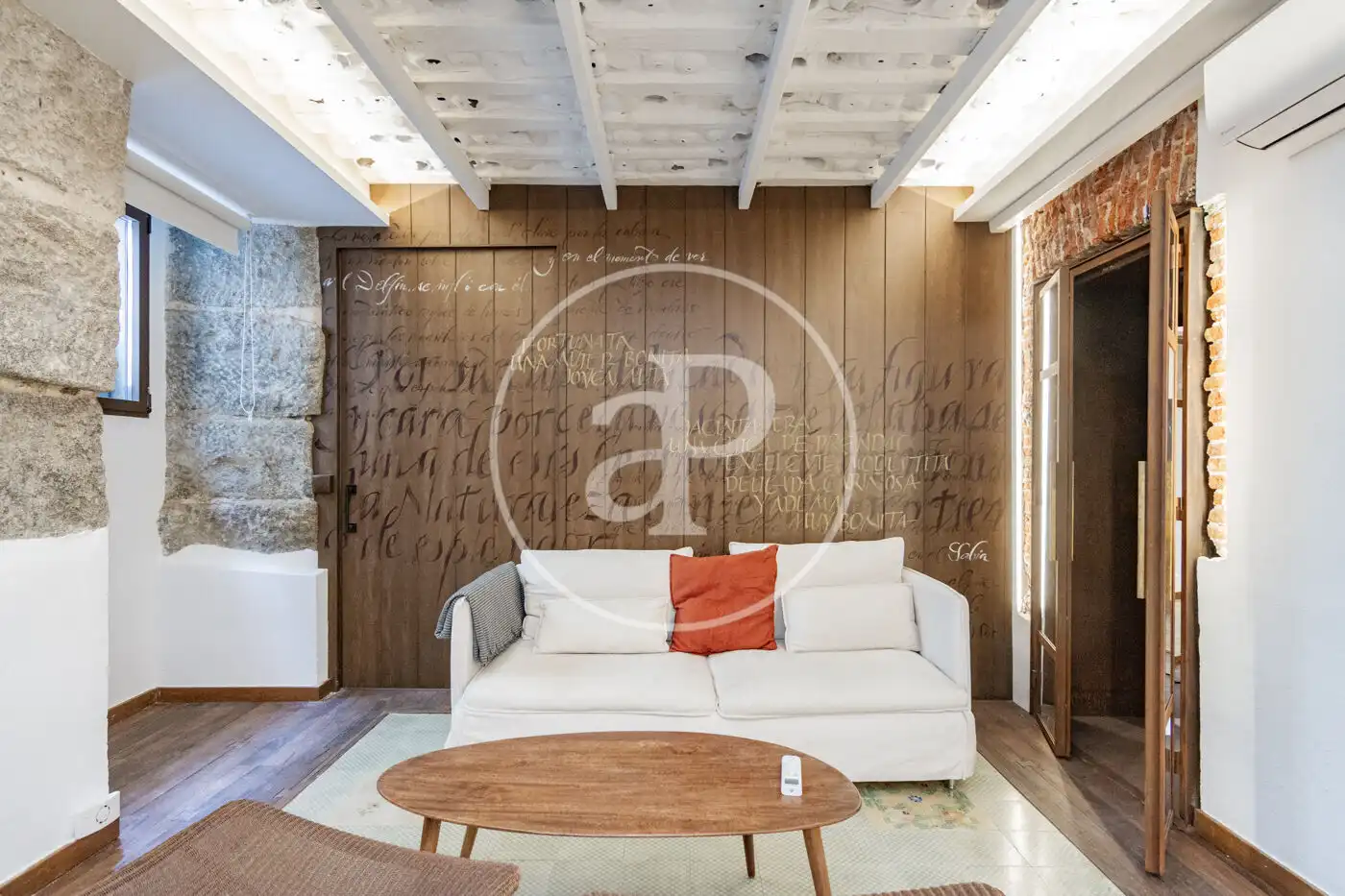 Living room of Flat for sale in Madrid  with Heating and Furnished