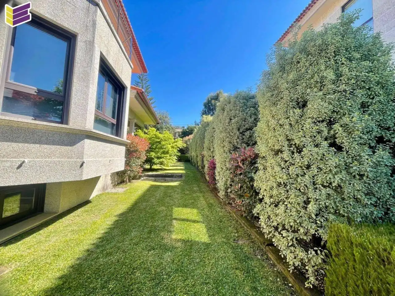 Jardí de Casa o xalet de lloguer en Gondomar amb Calefacció, Jardí privat i Terrassa