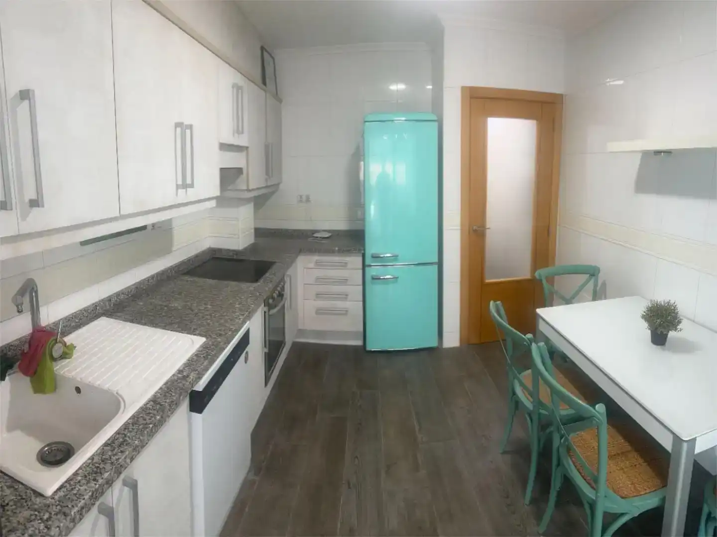 Küche von Wohnung zur Miete in Alicante / Alacant mit Klimaanlage