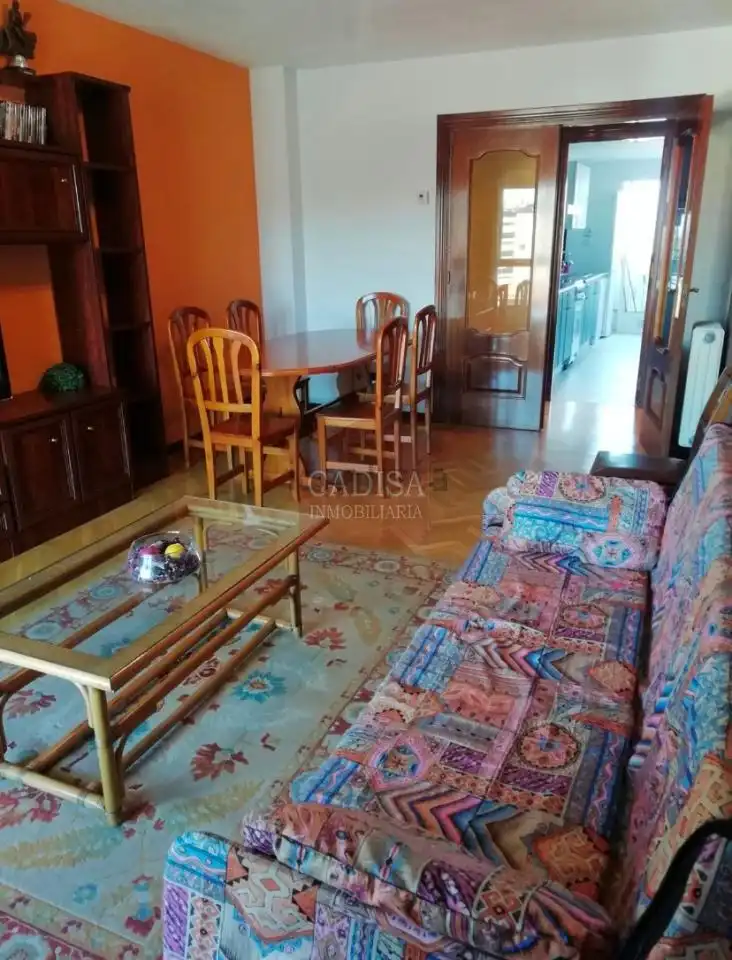 Sala d'estar de Pis de lloguer en Salamanca amb Calefacció, Parquet i Moblat