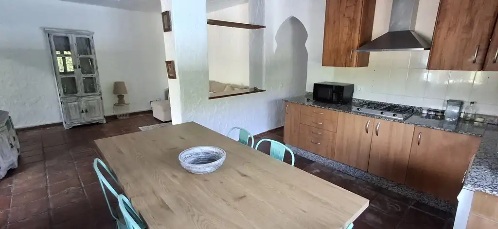 Cuina de Casa o xalet de lloguer en Tarifa amb Jardí privat, Piscina i Moblat