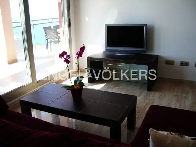 Sala d'estar de Apartament de lloguer en Oropesa del Mar / Orpesa amb Aire condicionat, Calefacció i Terrassa