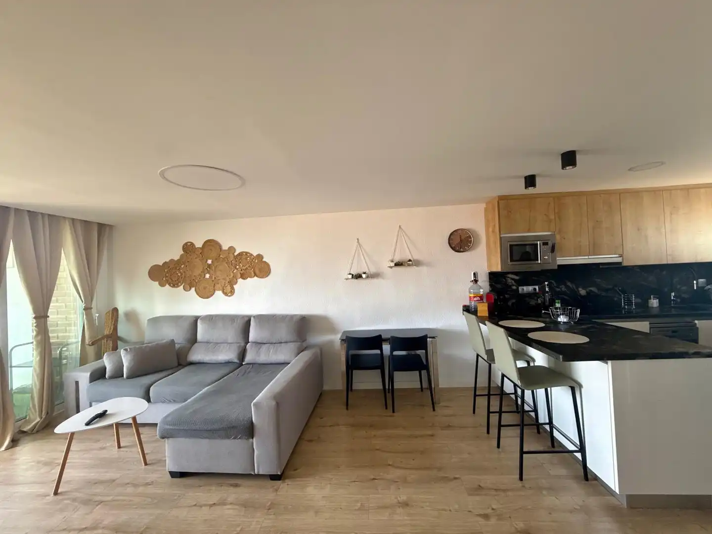 Living room of Flat for rent in Alicante / Alacant  with Furnished