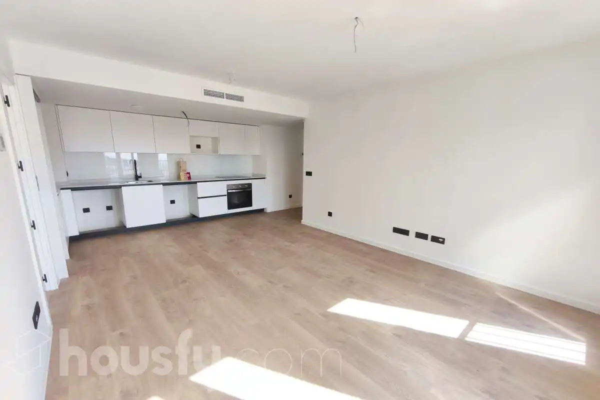 Sala de estar de Piso de alquiler en Madrid con Aire acondicionado, Calefacción y Parquet