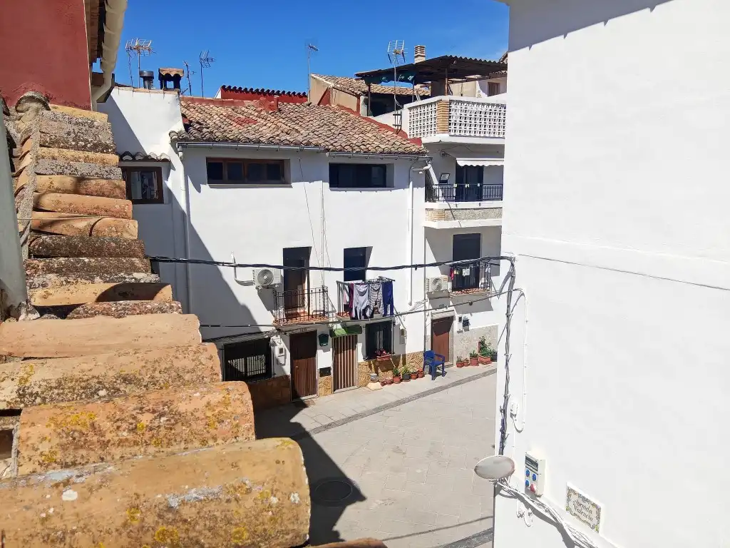 Vista exterior de Casa o chalet en venta en Calles con Trastero, Amueblado y Horno