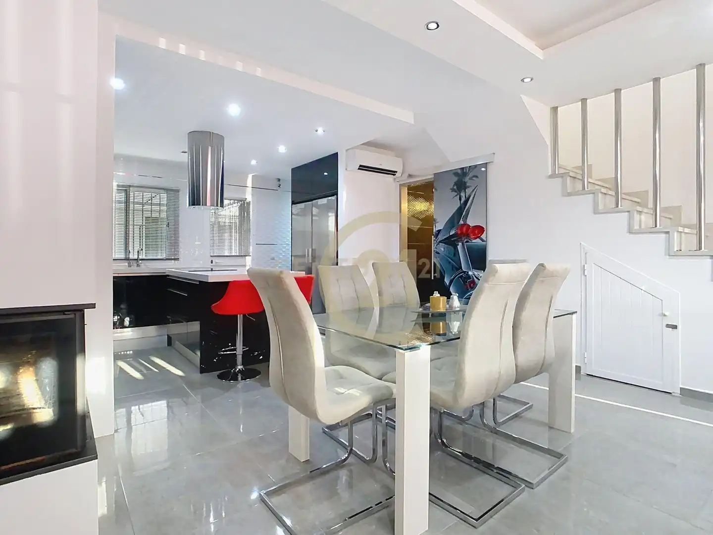 Comedor de Apartamento en venta en Álora con Aire acondicionado, Alarma y Piscina comunitaria