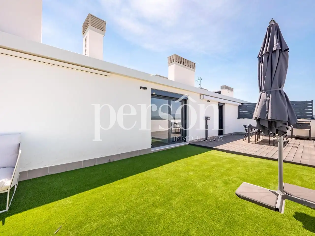 Terrace of Duplexes for sale in La Pobla de Vallbona  with Air Conditioner, Heating and Terrace