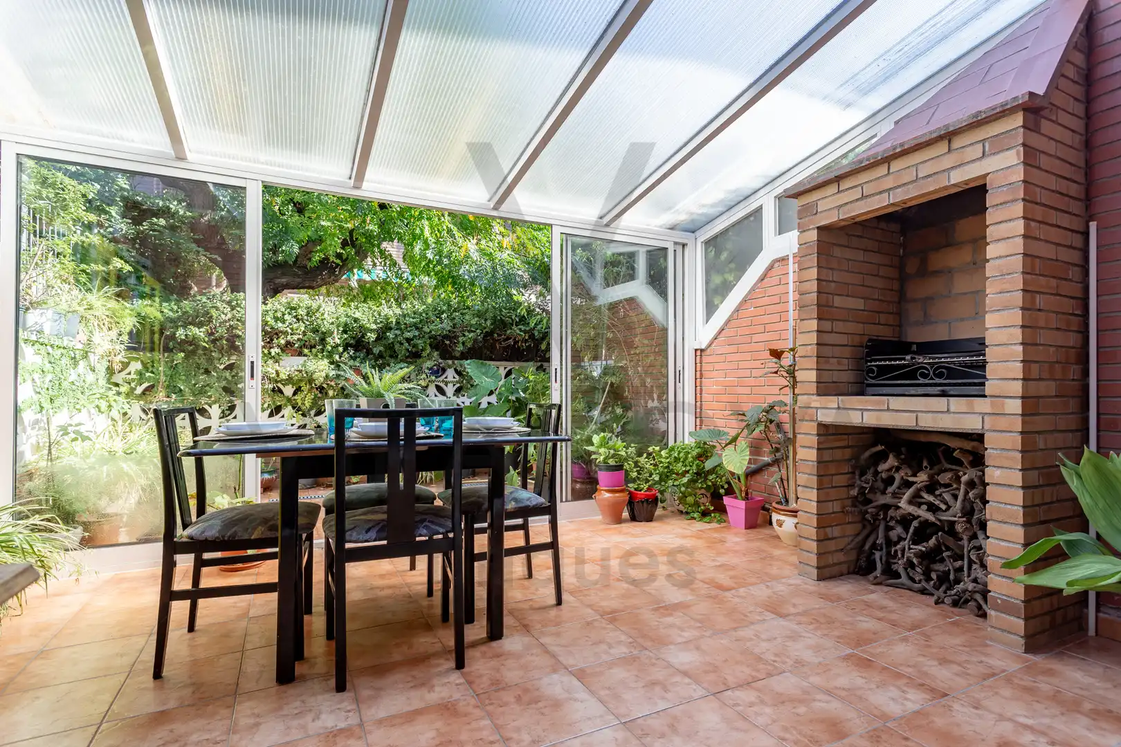 Terrasse von Einfamilien-Reihenhaus zum Verkauf in Reus mit Heizung, Privatgarten und Terrasse