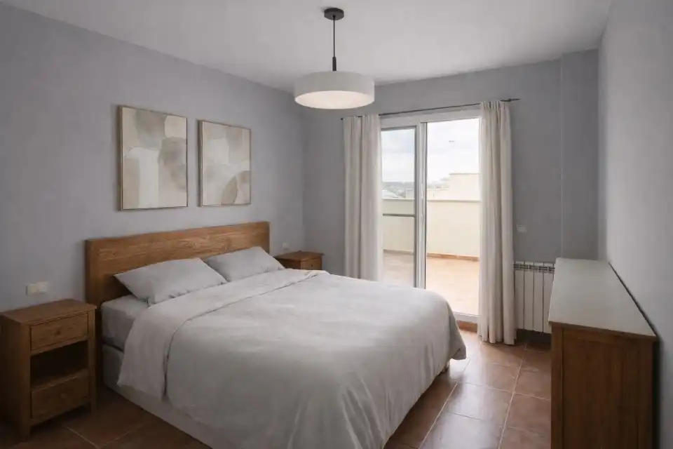 Dormitori de Casa adosada en venda en Sagunto / Sagunt amb Aire condicionat, Calefacció i Terrassa