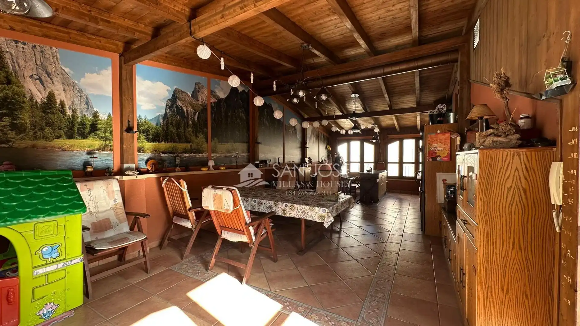 Comedor de Casa o chalet en venta en Crevillent con Aire acondicionado, Calefacción y Terraza