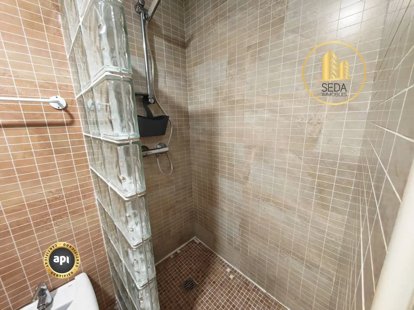 Bathroom of Flat for sale in Vera  with Air Conditioner, Private garden and Terrace
