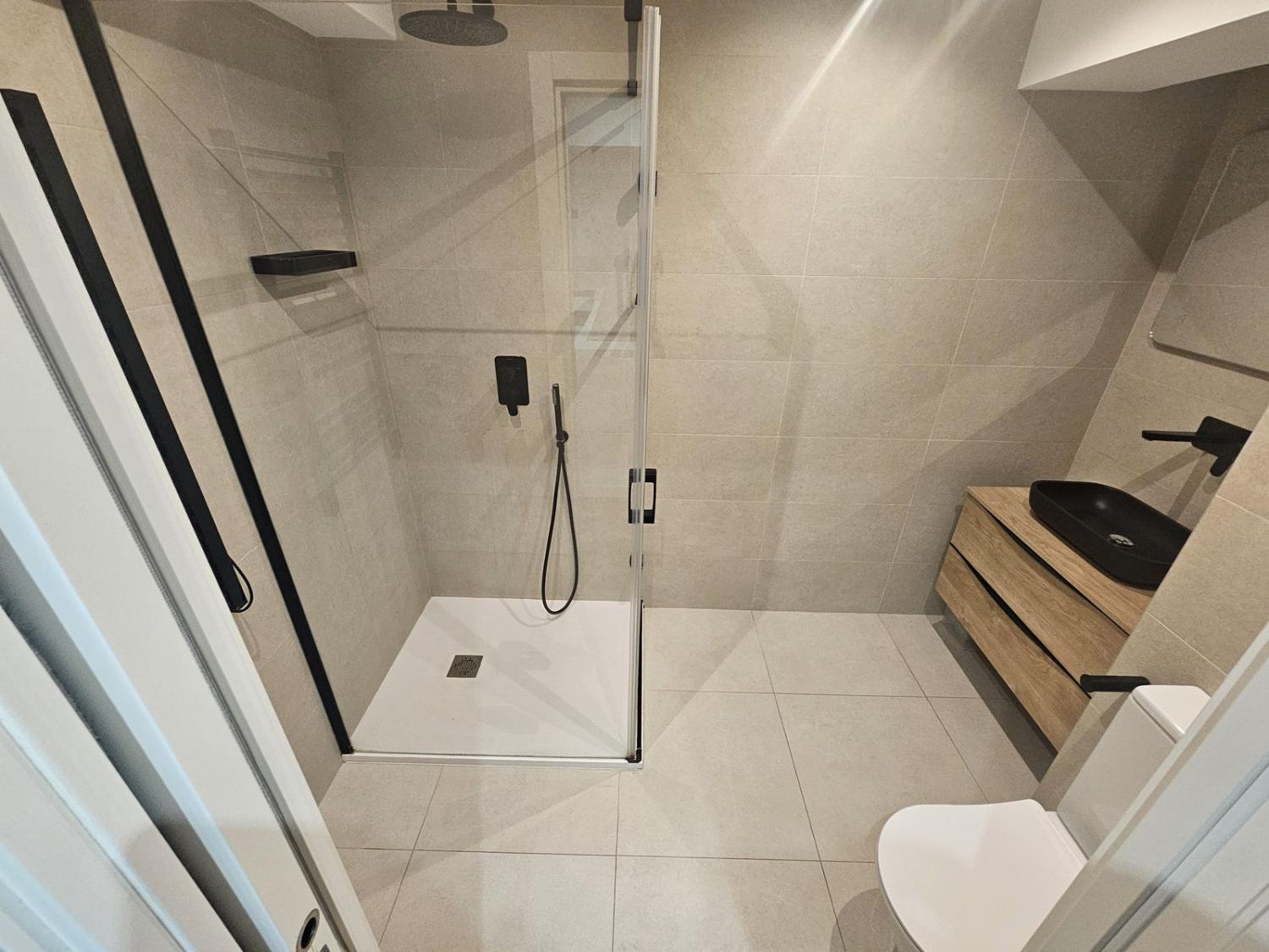 Bathroom of Flat for rent in Castellón de la Plana / Castelló de la Plana  with Air Conditioner, Heating and Furnished