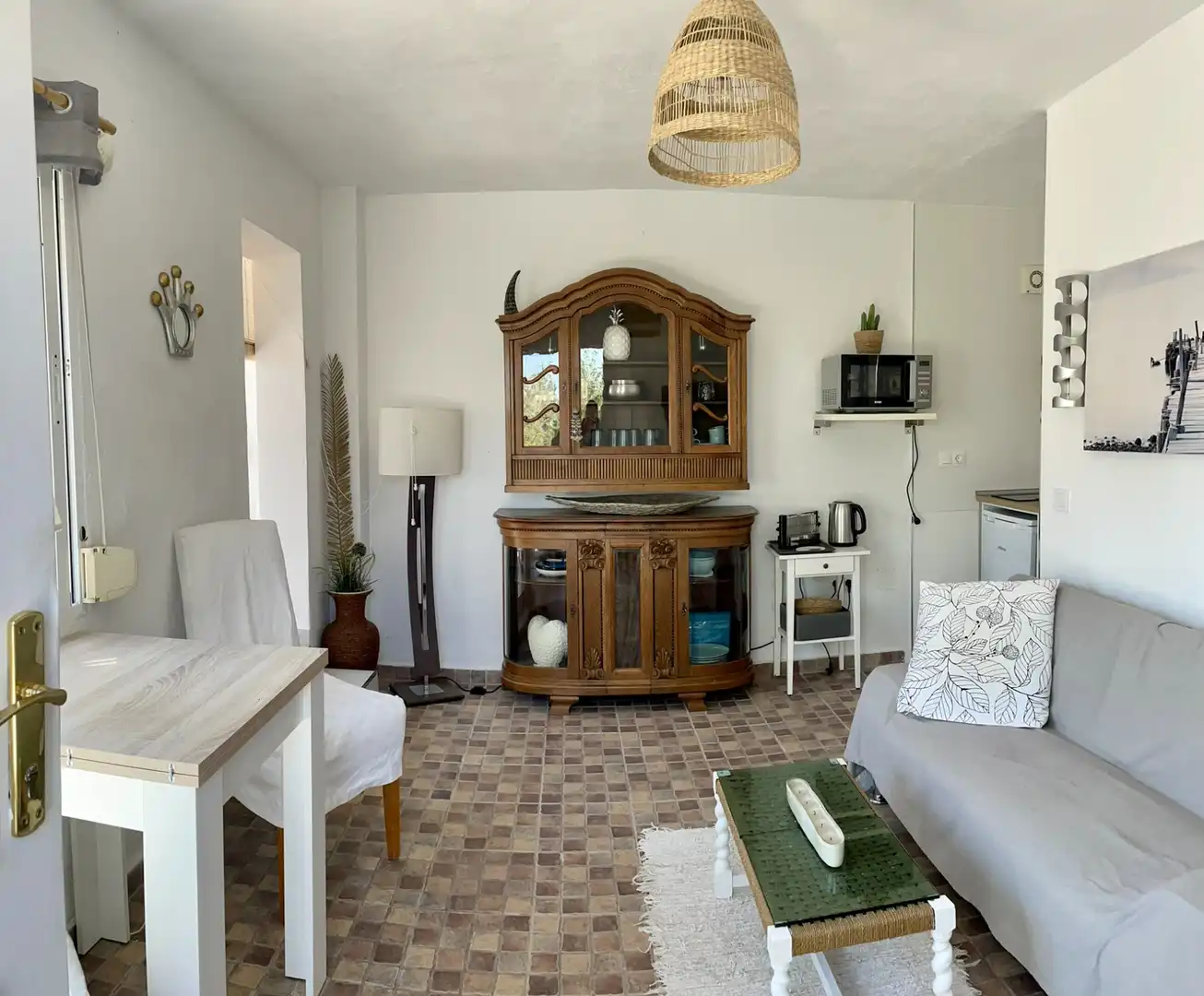 Sala de estar de Casa o chalet en venta en Alhaurín de la Torre con Aire acondicionado, Calefacción y Jardín privado