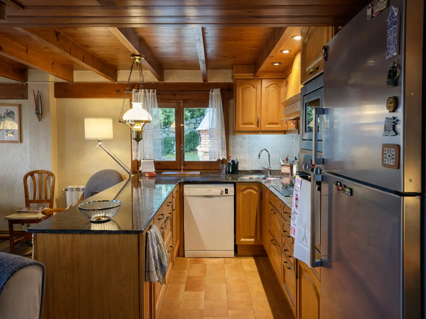 Cocina de Casa o chalet en venta en Toses con Calefacción, Jardín privado y Parquet