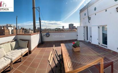 Terrace of Attic to rent in  Barcelona Capital  with Air Conditioner, Heating and Terrace