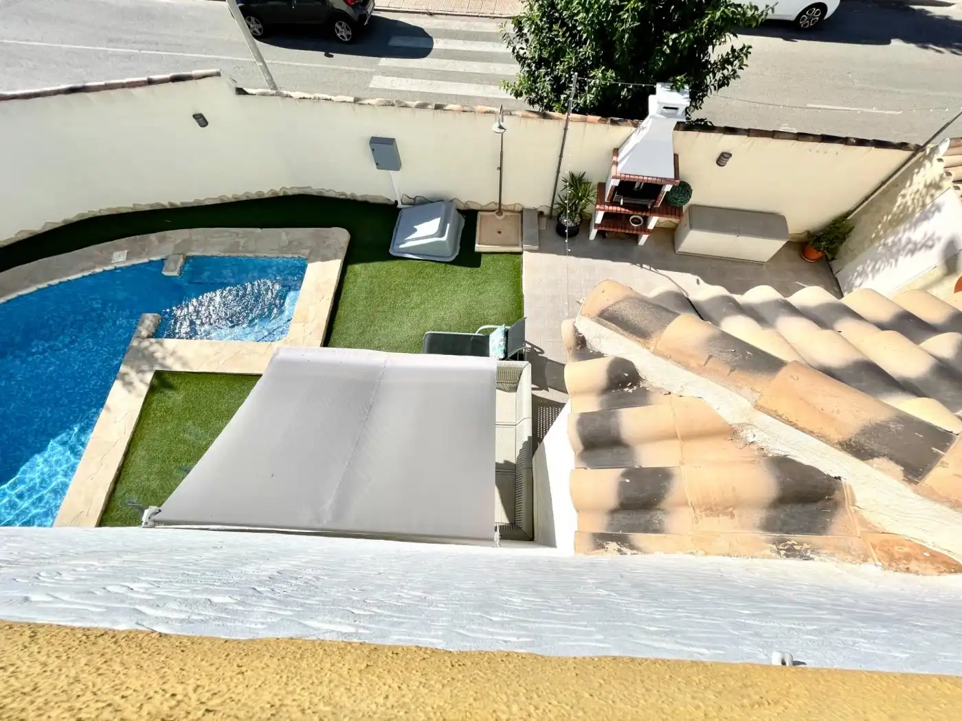 Terrace of Houses for rent in San Fulgencio  with Air Conditioner, Heating and Private garden