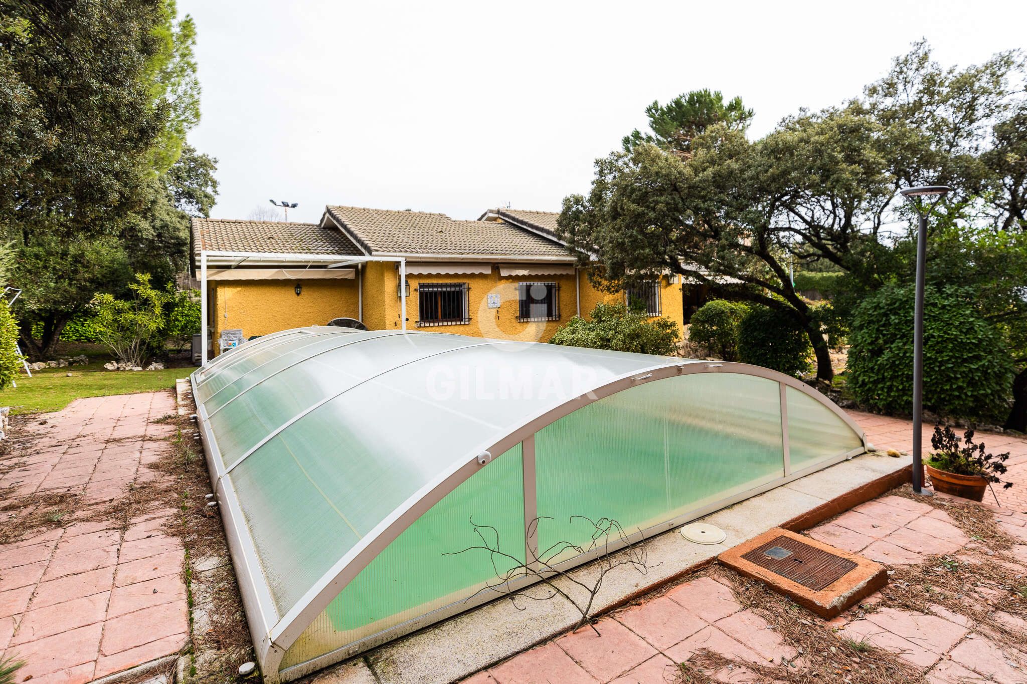 Piscina de Casa o xalet en venda en Hoyo de Manzanares amb Calefacció, Jardí privat i Piscina