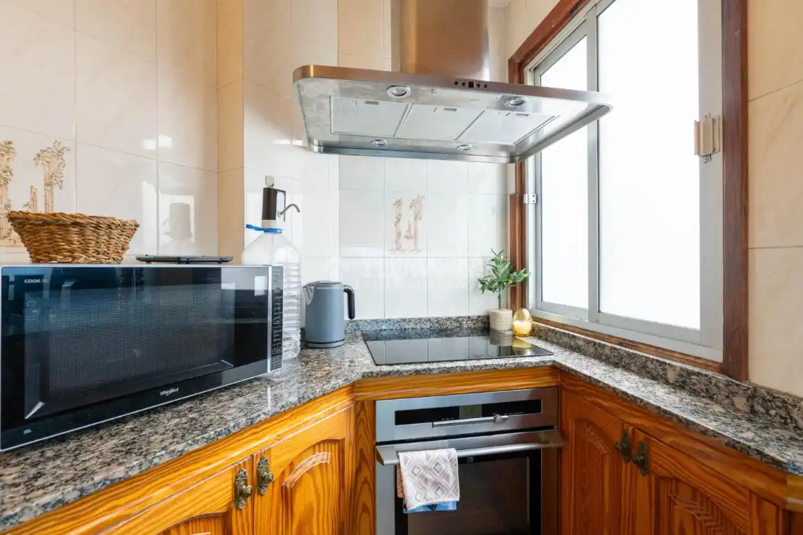 Kitchen of Flat for sale in Santa Cruz de Tenerife  with Air Conditioner, Heating and Terrace
