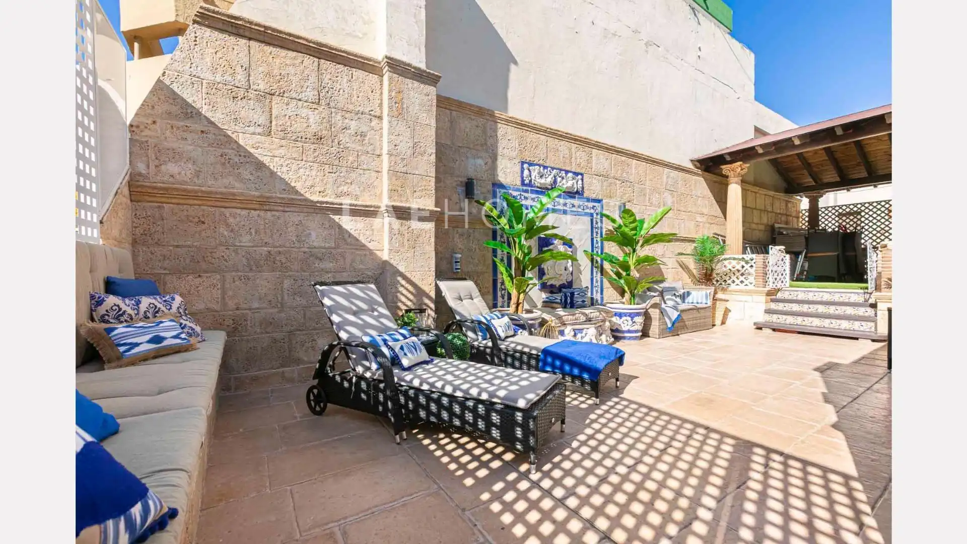 Terrasse von Dachboden zum Verkauf in Marbella mit Klimaanlage, Heizung und Terrasse