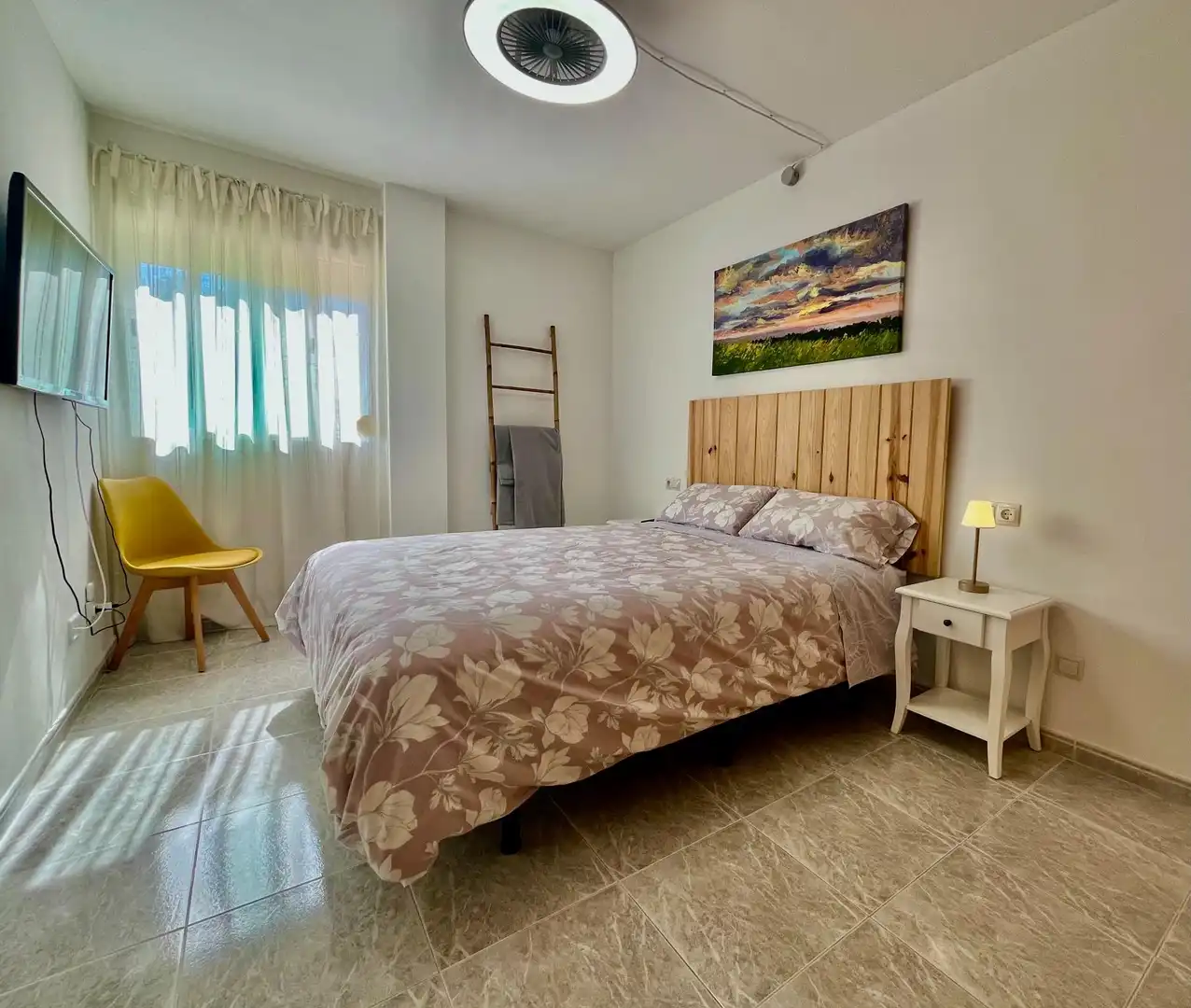 Bedroom of Apartments for rent in Sant Llorenç des Cardassar  with Air Conditioner, Heating and Private garden