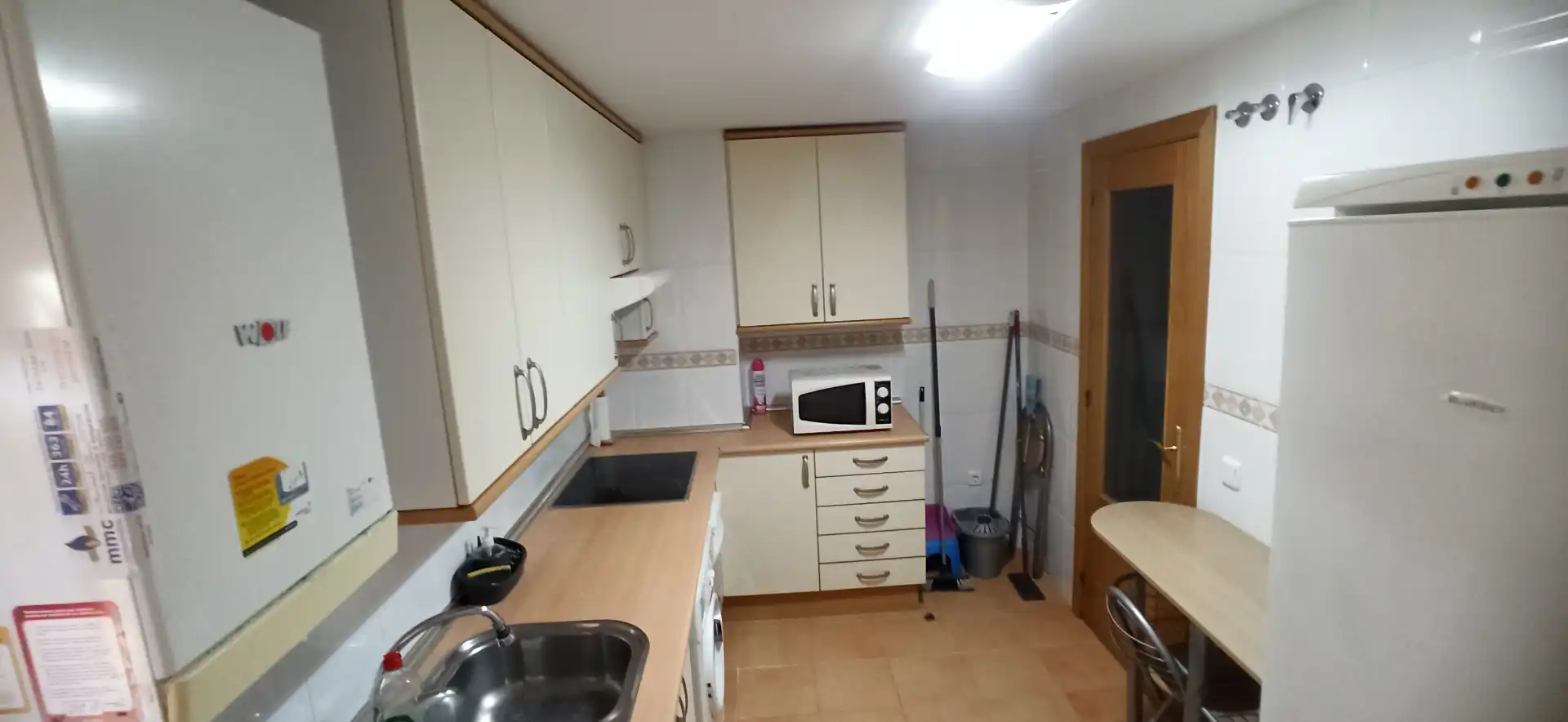 Kitchen of Flat for sale in Alcázar de San Juan  with Air Conditioner, Heating and Terrace