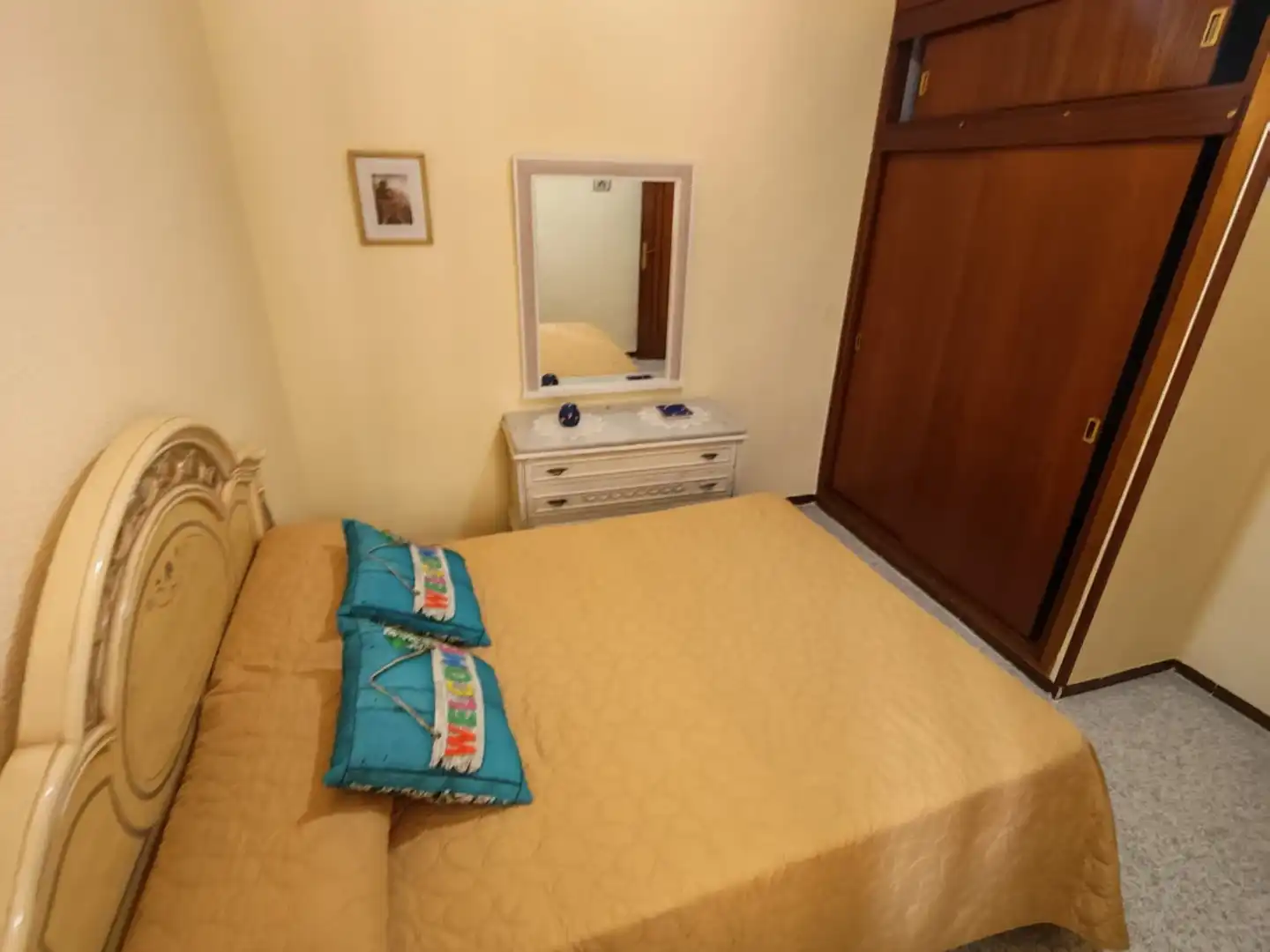 Bedroom of Flat for rent in Murcia  with Air Conditioner, Heating and Furnished