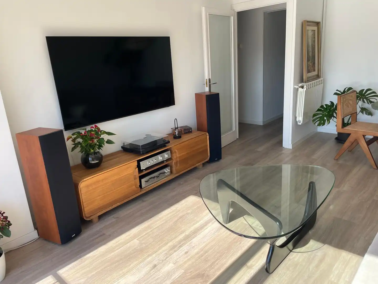 Wohnzimmer von Wohnung zum Verkauf in Terrassa mit Möbliert
