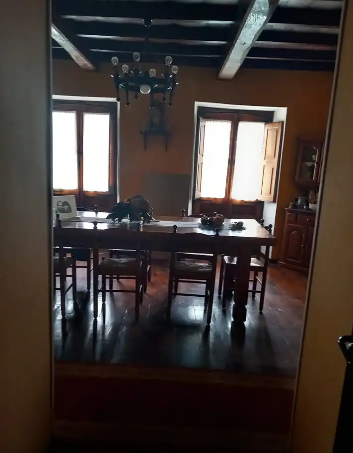 Comedor de Finca rústica en venta en Tineo con Jardín privado, Parquet y Terraza